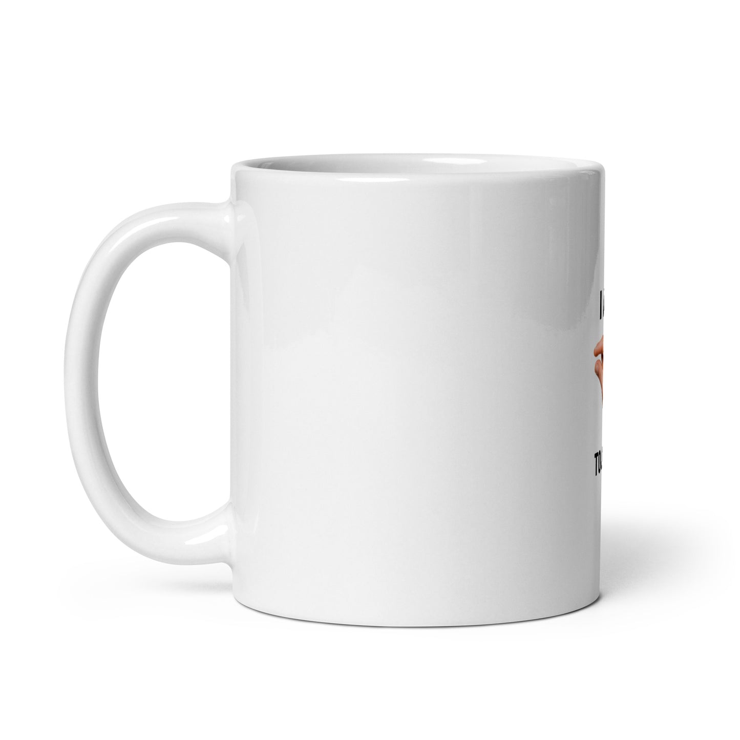 Im This Close To Jesus V2 - White Mug
