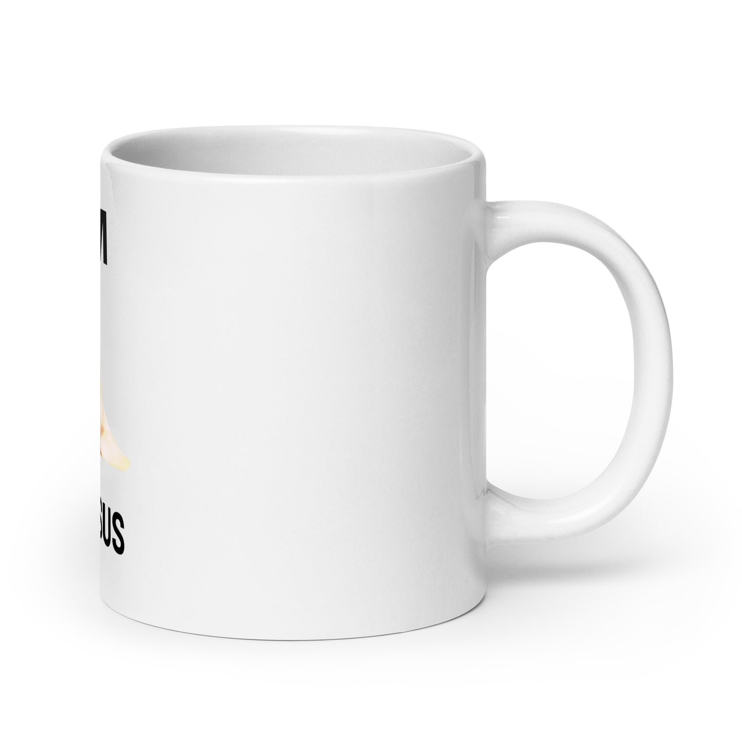 Im This Close To Jesus V2 - White Mug