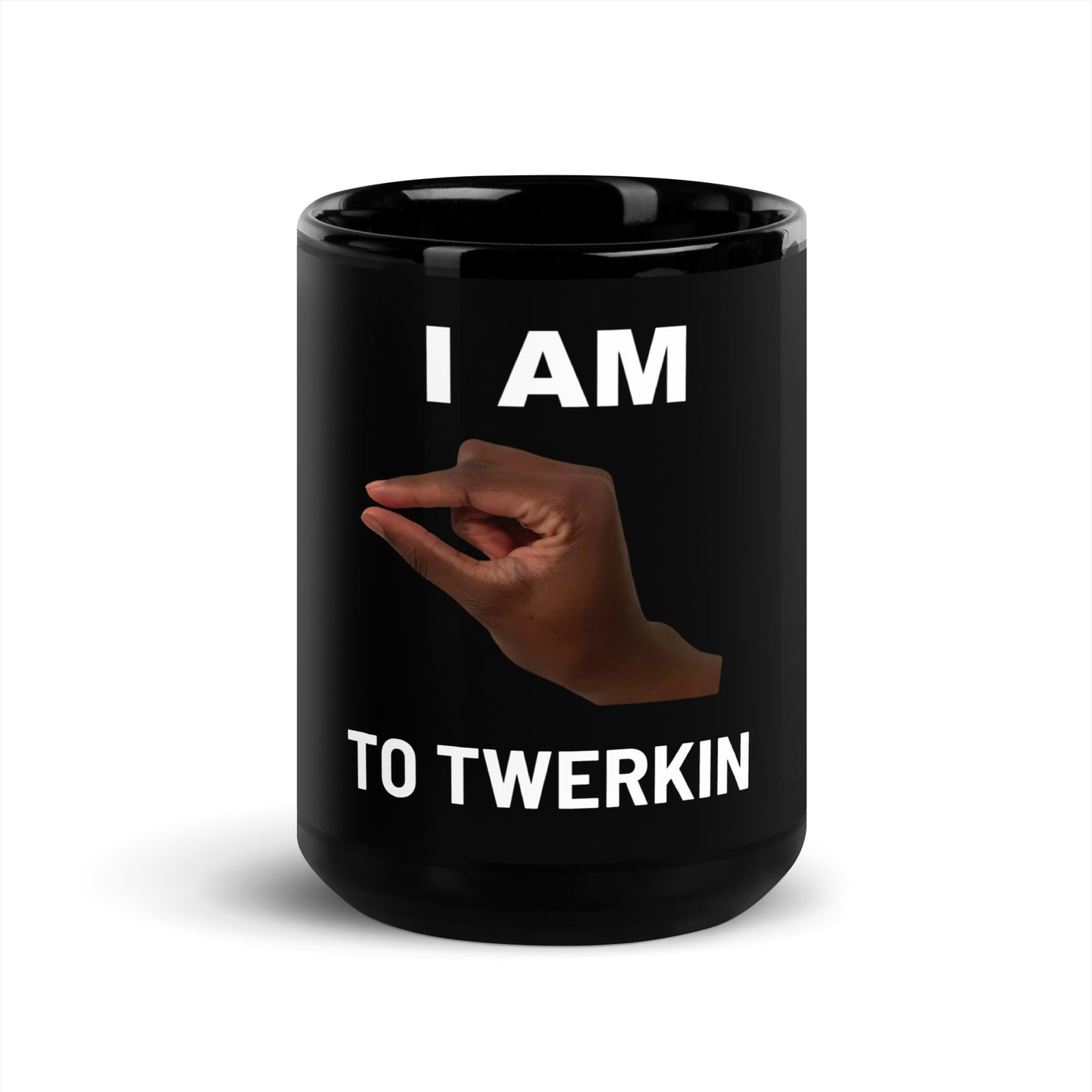 Im This Close To Twerkin V1 - Black Mug