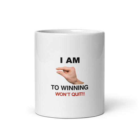 Im This Close To Winning V2 - White Mug