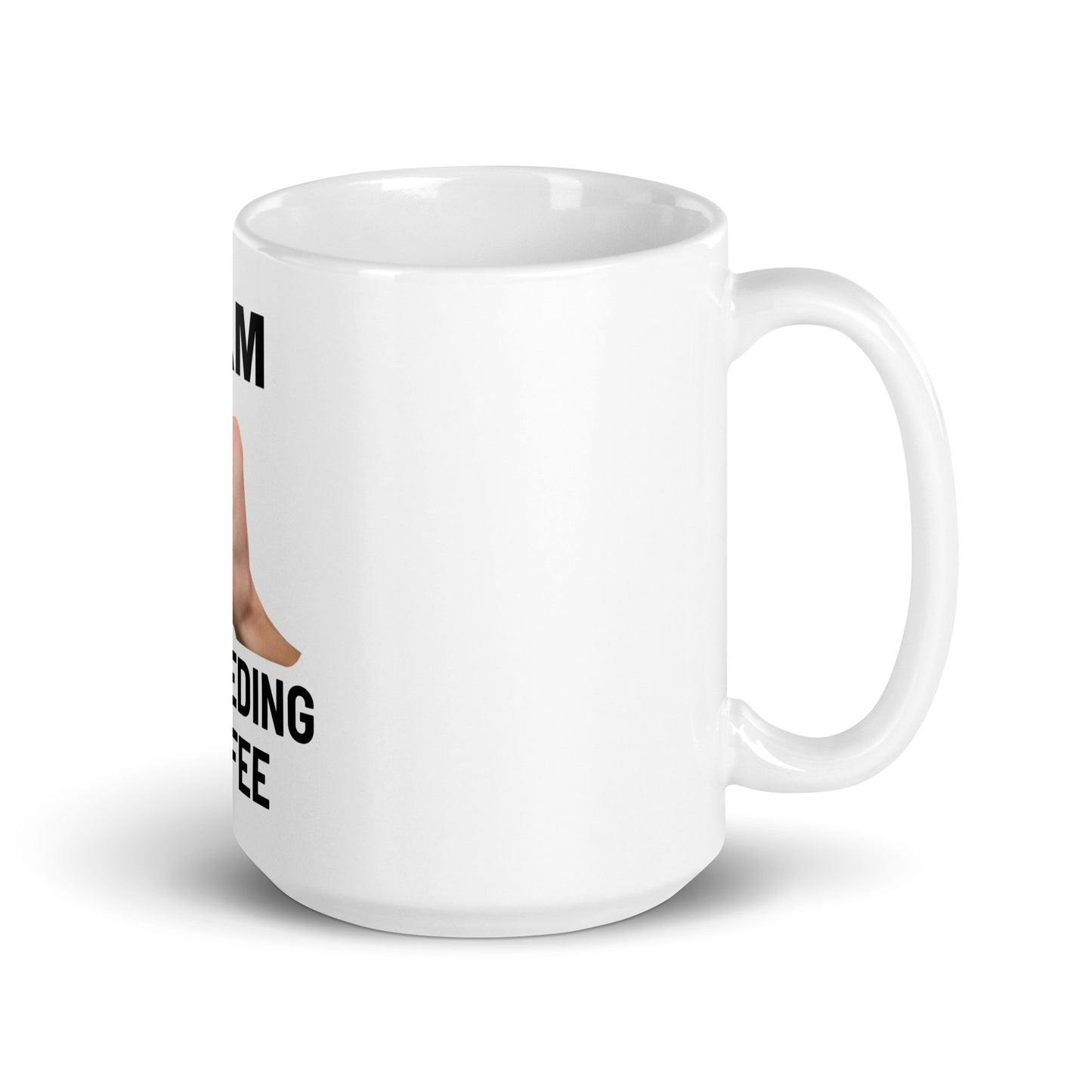 Im This Close To Needing Coffee V1 - White Mug