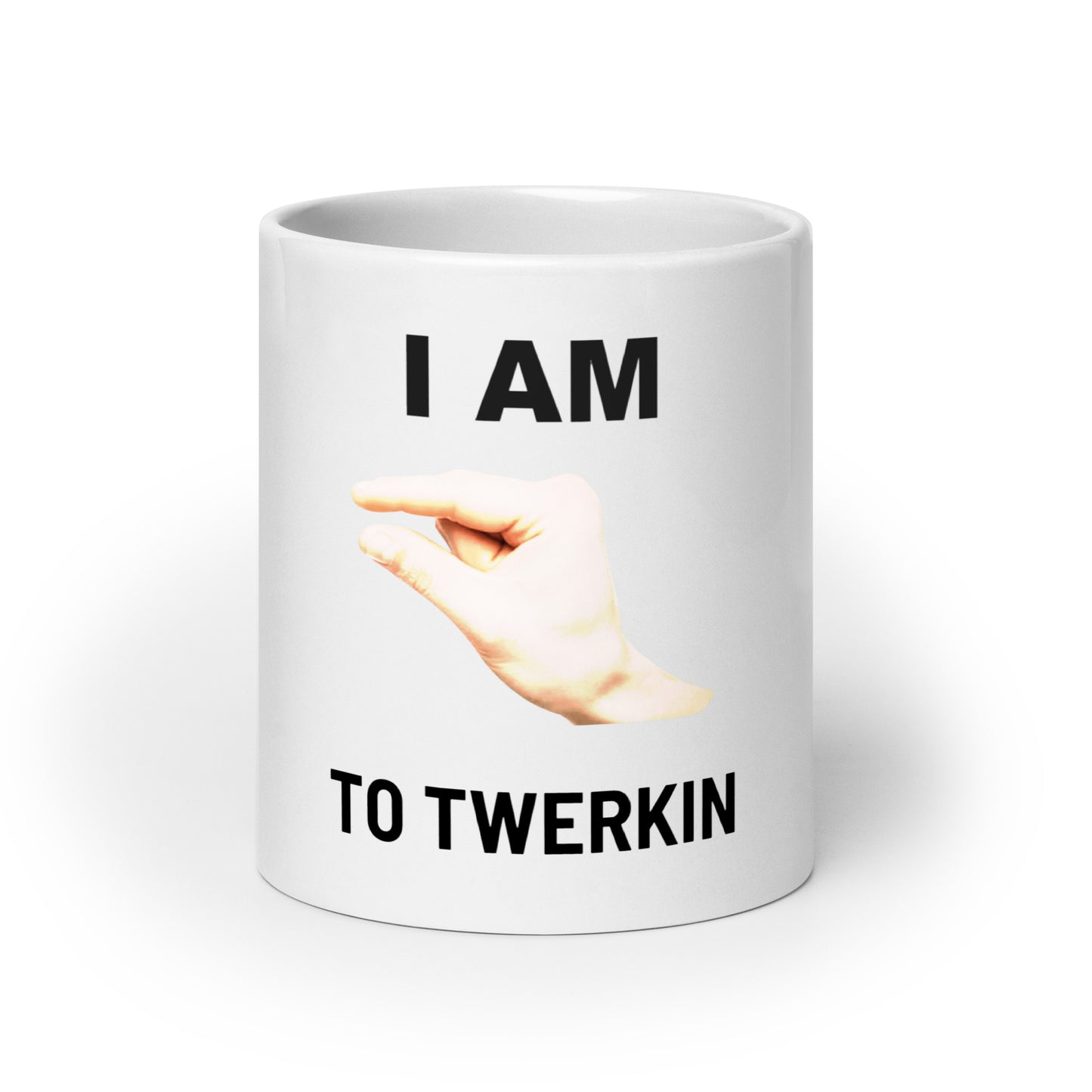 Im This Close To Twerkin V2 - White Mug